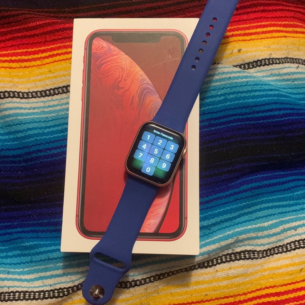 Blue Apple Watch band 😌💙